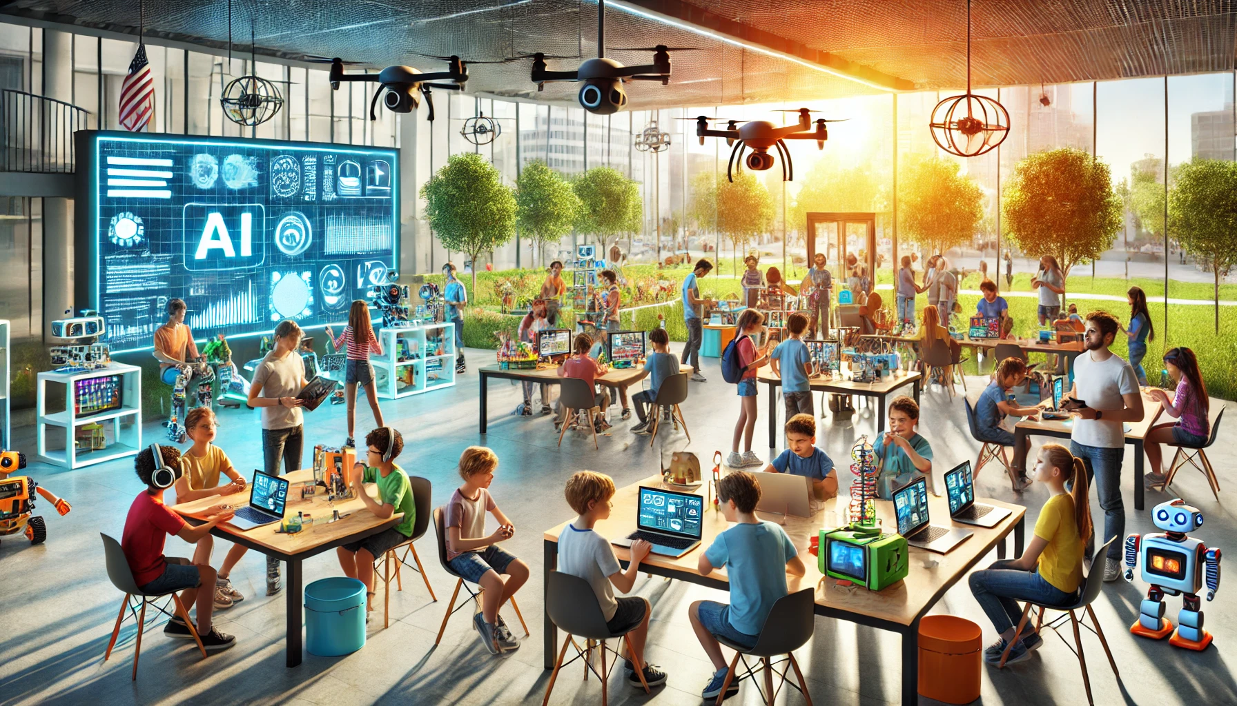 AI Summer Camp bờ Tây nước Mỹ